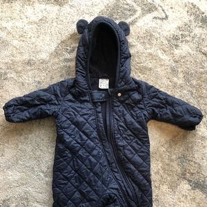 NEWBORN Warm padded one piece outfit